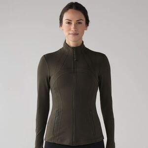 Lululemon Define Jacket Luon Size 8 (M) - Dark Olive Green